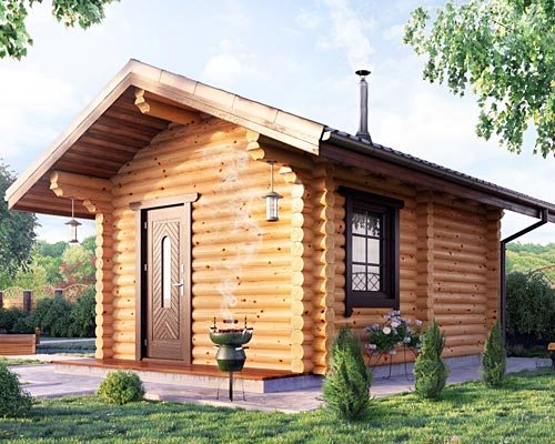 Крыша для бани